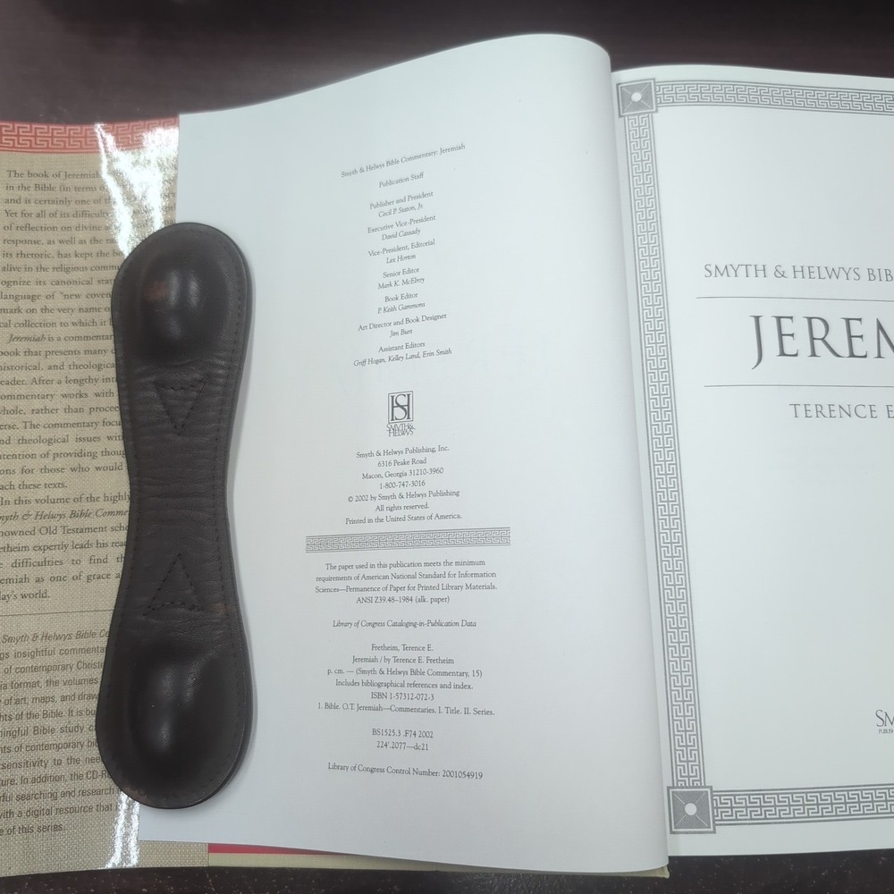 Jeremiah Smyth & Helwys Bible Commentary Terence E Fretheim Hardcover with CD - Picture 4 of 4